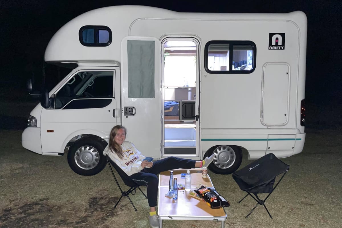 Night camping