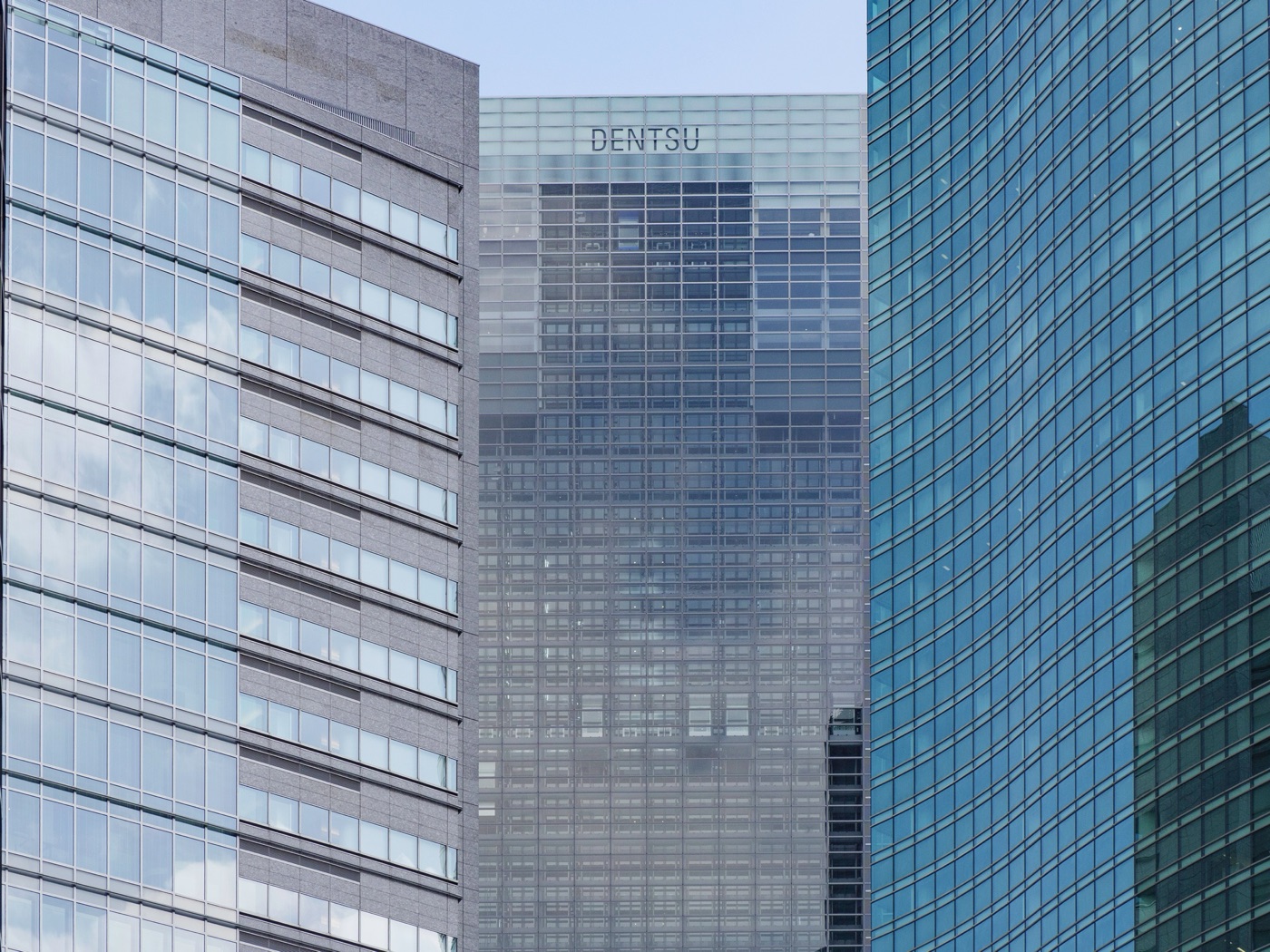 dentsu tower shiodomes architectural icon photo 9