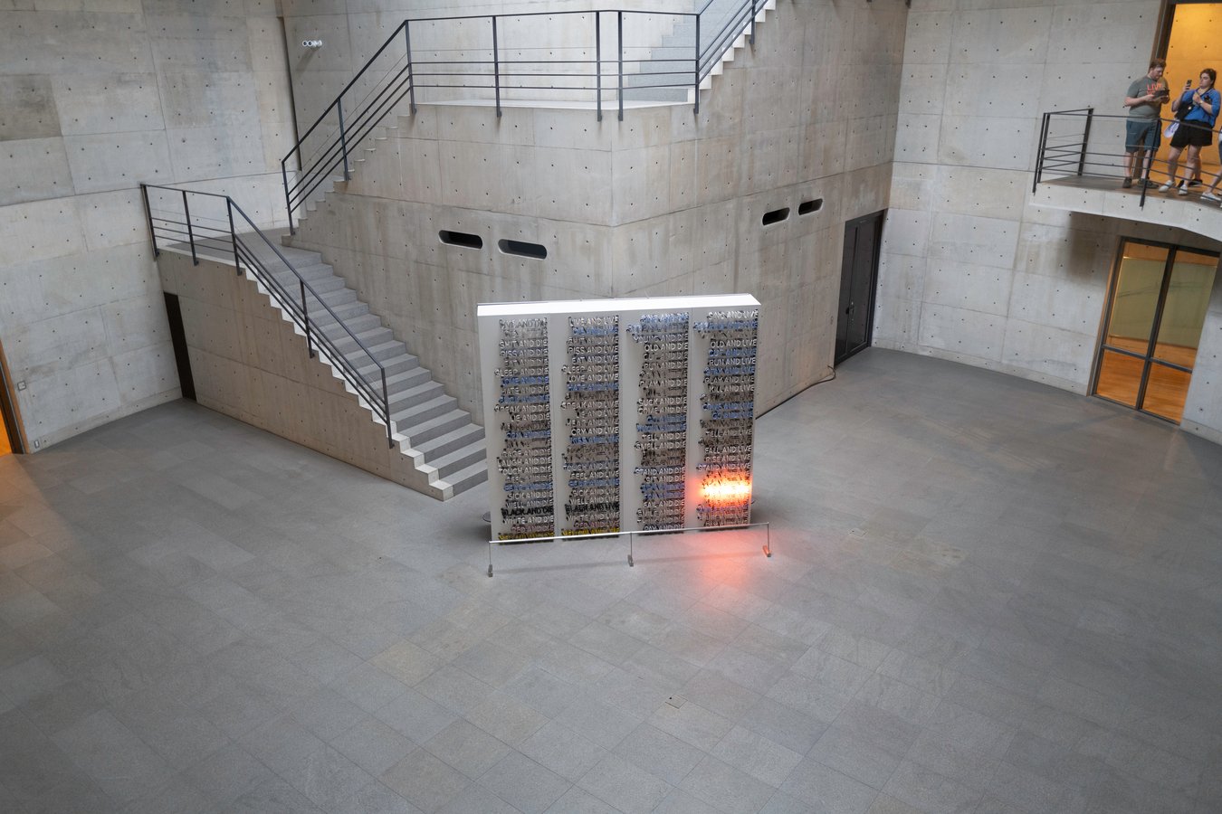 Modern art installation at a Japanese museum, highlighting unique architecture on a cultural tour of Japan.